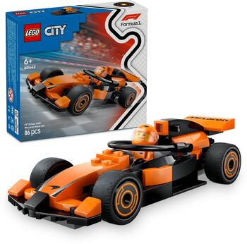 LEGO City F1 McLaren kappakstursbíll 60442
