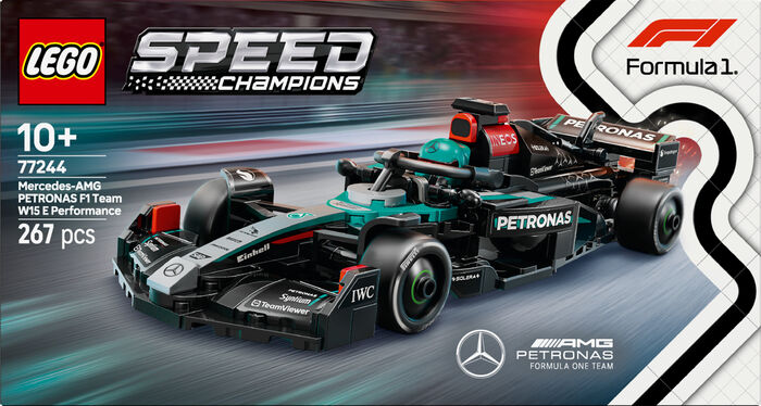 LEGO Speed Champions 2024 Mercedes-AMG F1 kappakstursbíll 77244