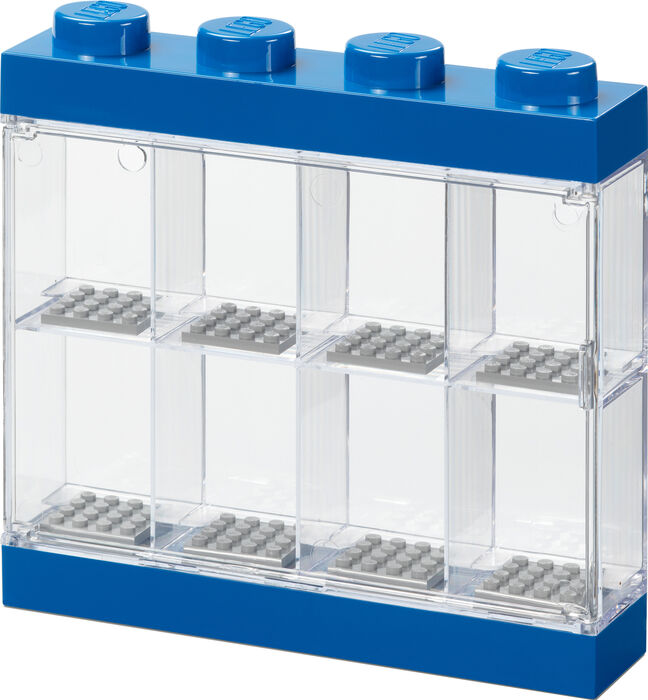 LEGO smáfígúrusýningarskápur - Blár