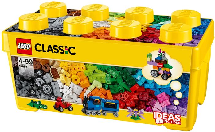 LEGO Classic 484 Kubba geymslukassi 10696