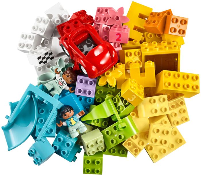 LEGO DUPLO 85 kubbar í kassa 10914