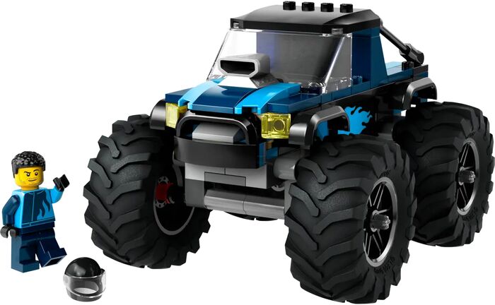 LEGO City Blue Monster Truck torfærubíll 60402