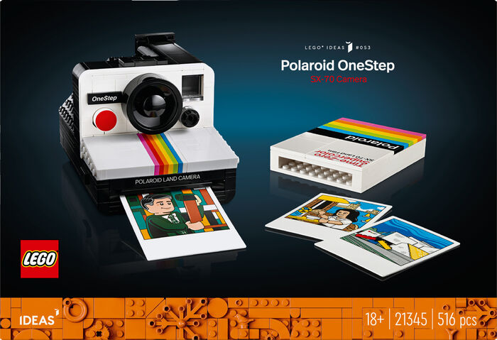 LEGO Ideas Polaroid OneStep SX-70 Camera 21345