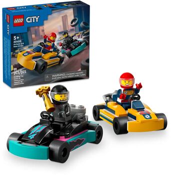 LEGO City Go-Karts and Race Drivers kappakstursbílar 60400