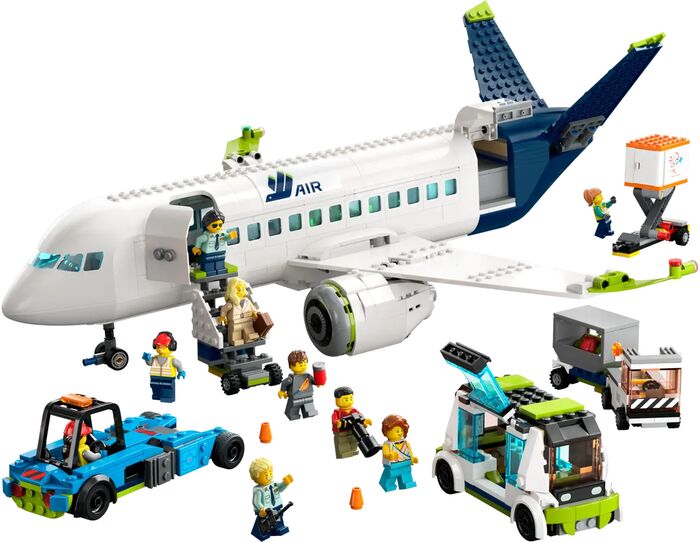 LEGO City Passenger Aeroplane flugvél 60367