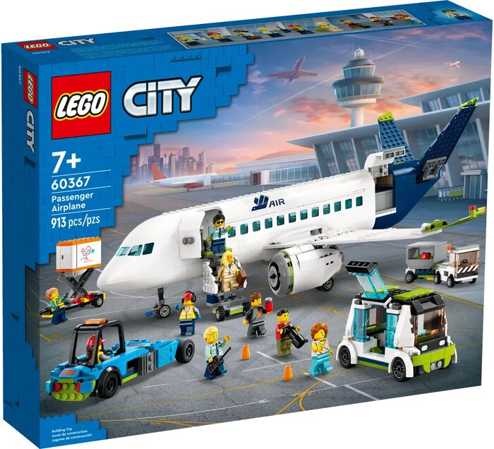 LEGO City Passenger Aeroplane flugvél 60367