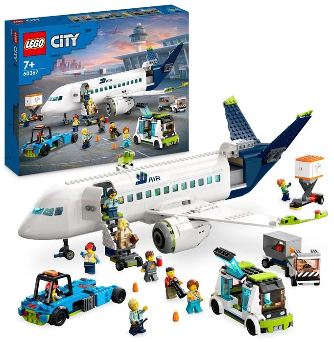 LEGO City Passenger Aeroplane flugvél 60367