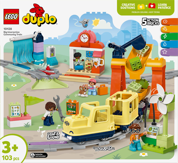 LEGO DUPLO Stór farþegalest 10428