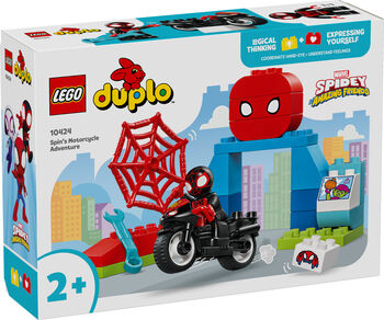 LEGO DUPLO Disney köngulóarmaðurinn á mótorhjóli 10424