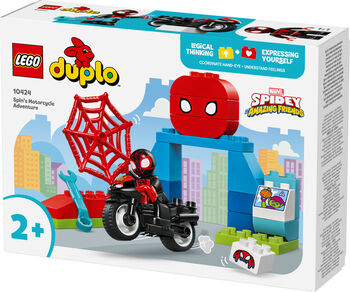 LEGO DUPLO Disney köngulóarmaðurinn á mótorhjóli 10424