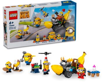 LEGO Despicable me 4 - Minions og Bananabíllinn 75580