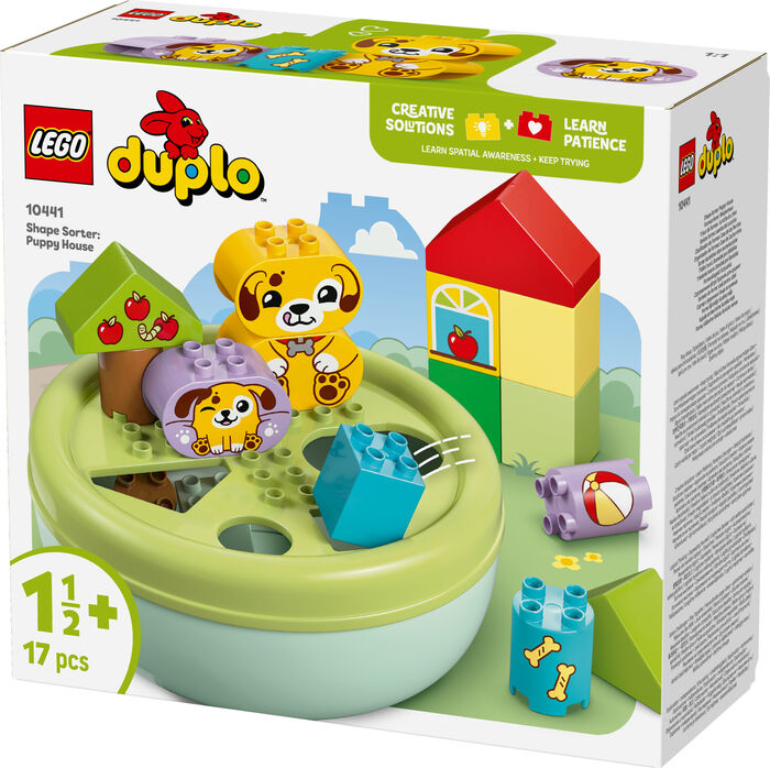 LEGO DUPLO Formaflokkari: Hvolpahús 10441