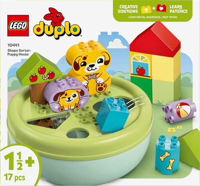 LEGO DUPLO Formaflokkari: Hvolpahús 10441