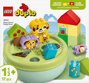 LEGO DUPLO Formaflokkari: Hvolpahús 10441