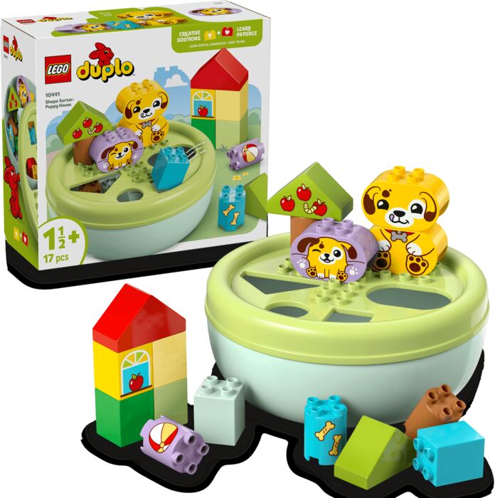 LEGO DUPLO Formaflokkari: Hvolpahús 10441