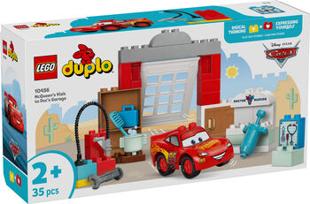 LEGO DUPLO Disney Heimsókn McQueen í bílskúr Doc 10456