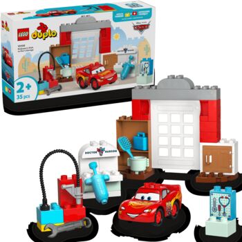 LEGO DUPLO Disney Heimsókn McQueen í bílskúr Doc 10456