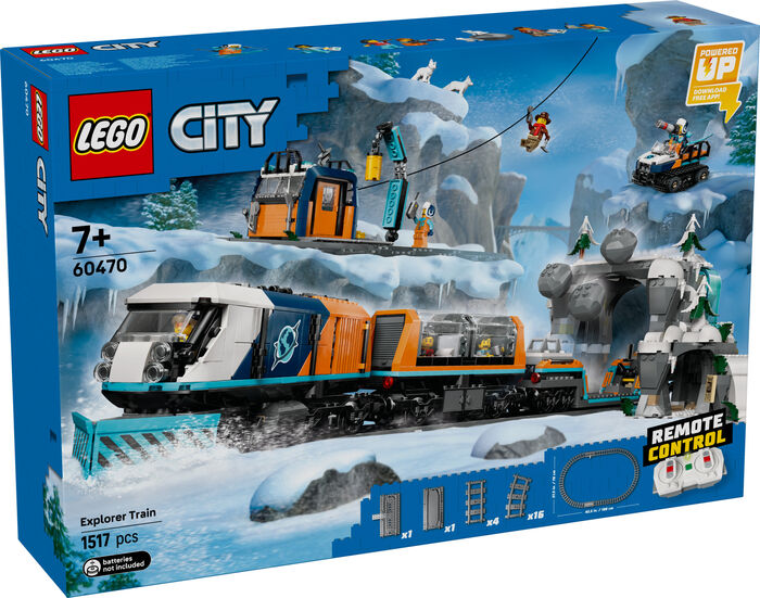 LEGO City Explorers' Arctic Polar Express Train 60470