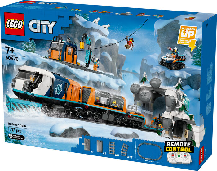 LEGO City Explorers' Arctic Polar Express Train 60470