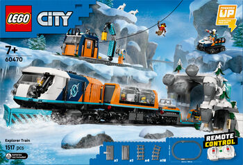 LEGO City Explorers' Arctic Polar Express Train 60470