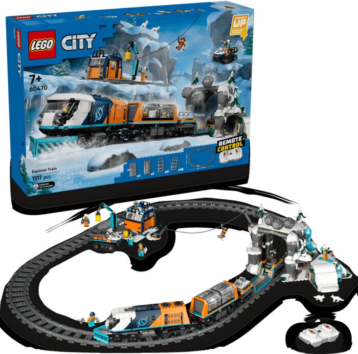 LEGO City Explorers' Arctic Polar Express Train 60470
