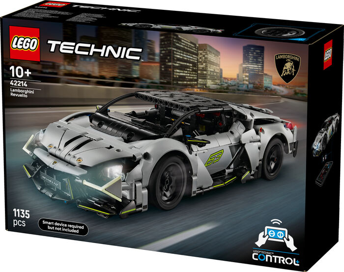 LEGO Technic fjarstýrður Lamborghini Revuelto 42214