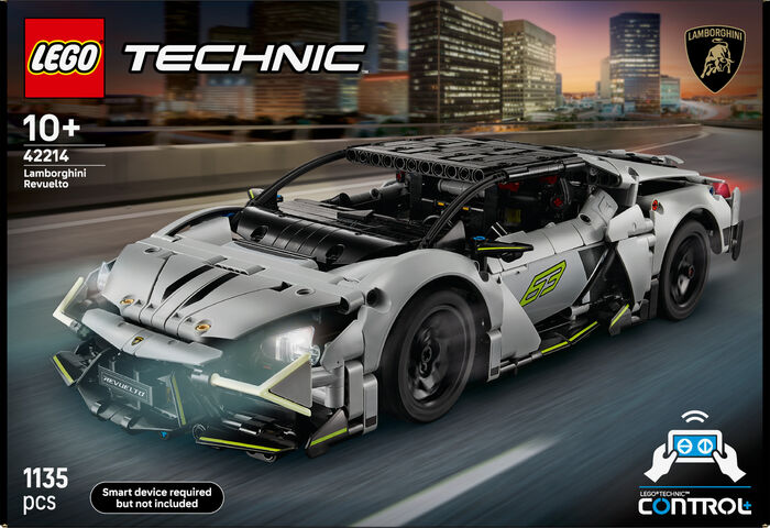 LEGO Technic fjarstýrður Lamborghini Revuelto 42214