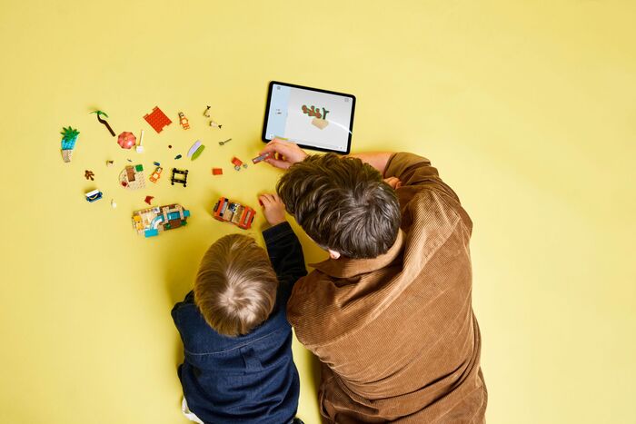 LEGO Bluey fer á ströndina 11202