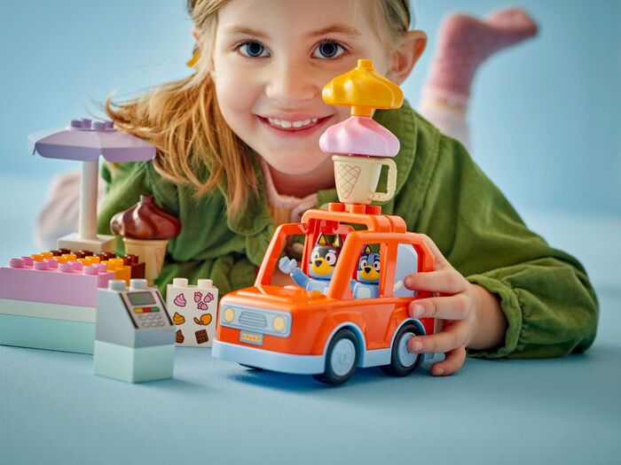 LEGO DUPLO Ísbíltúr með Bluey 10458