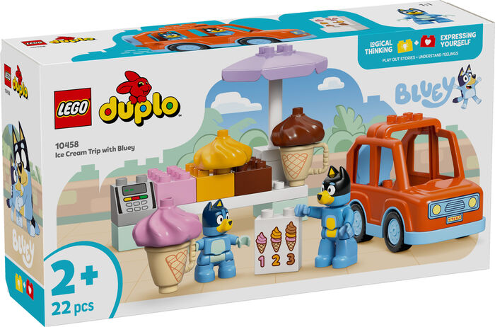 LEGO DUPLO Ísbíltúr með Bluey 10458