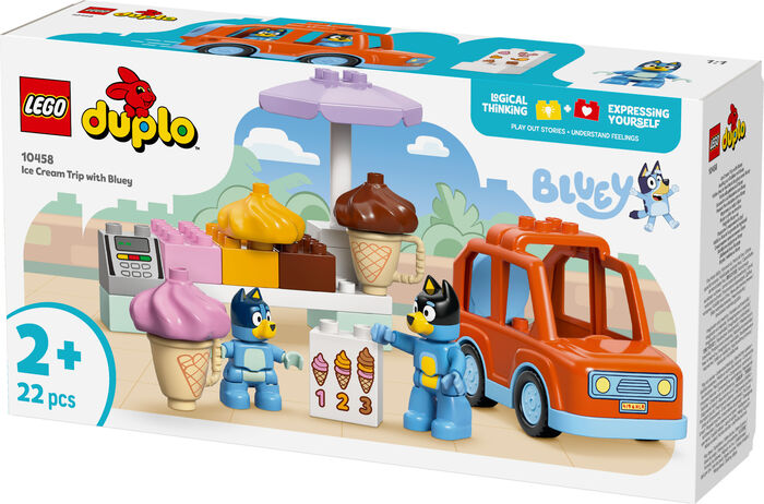 LEGO DUPLO Ísbíltúr með Bluey 10458