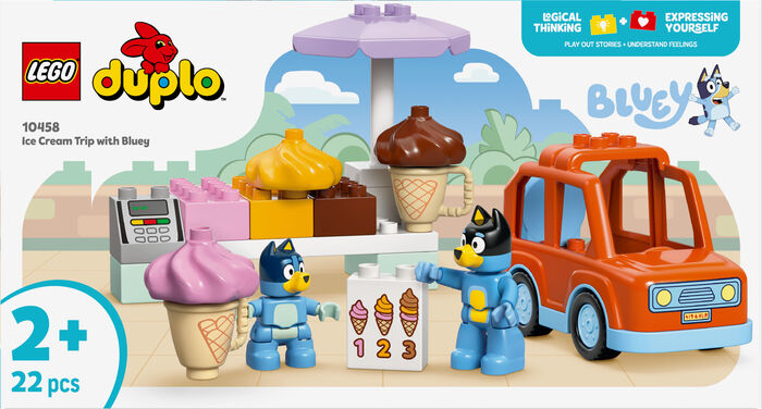 LEGO DUPLO Ísbíltúr með Bluey 10458