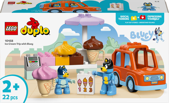 LEGO DUPLO Ísbíltúr með Bluey 10458