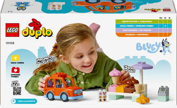 LEGO DUPLO Ísbíltúr með Bluey 10458