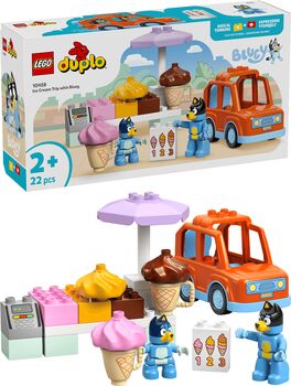 LEGO DUPLO Ísbíltúr með Bluey 10458