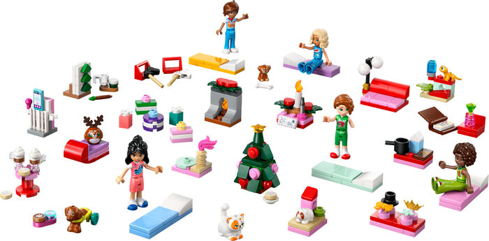LEGO Friends jóladagatal 2025 - 42668