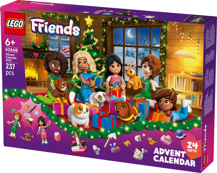 LEGO Friends jóladagatal 2025 - 42668