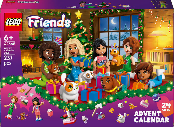LEGO Friends jóladagatal 2025 - 42668