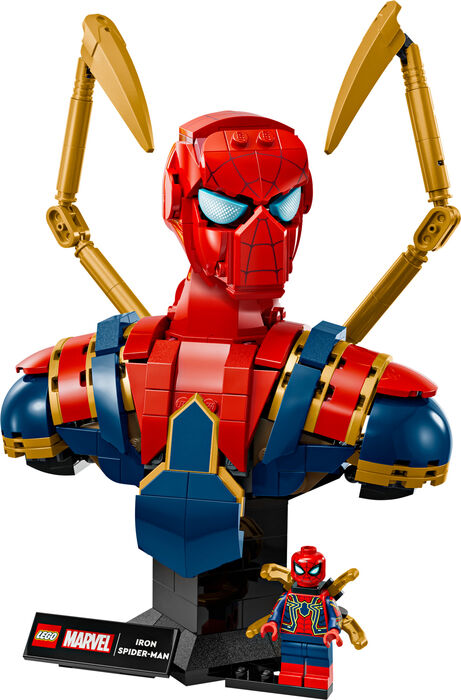 LEGO Iron Spider-Man Bust 76326