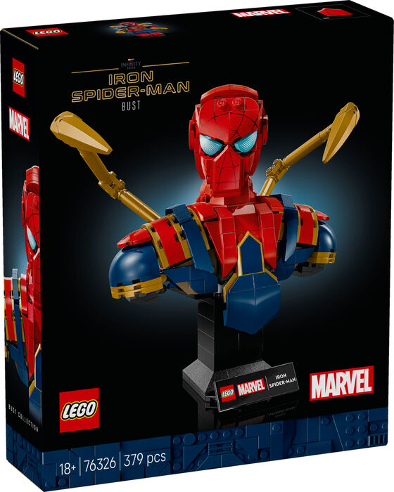 LEGO Iron Spider-Man Bust 76326