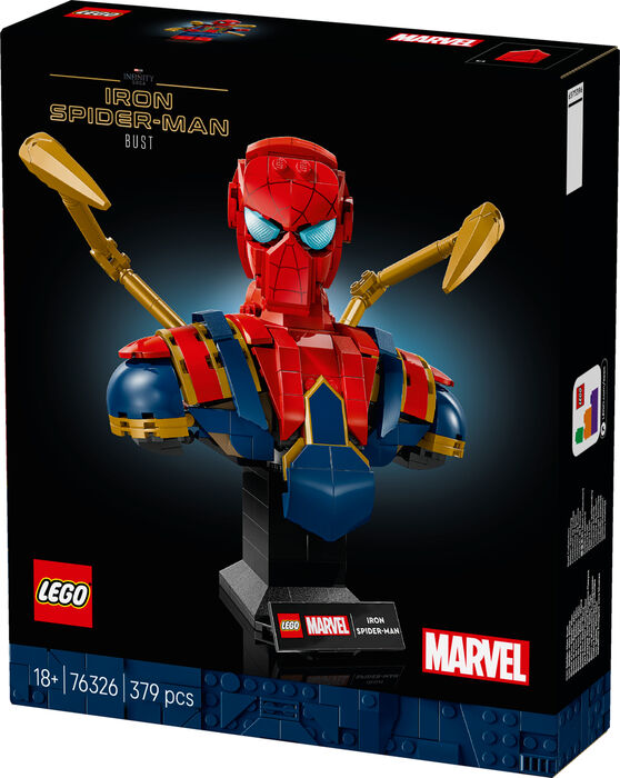 LEGO Iron Spider-Man Bust 76326
