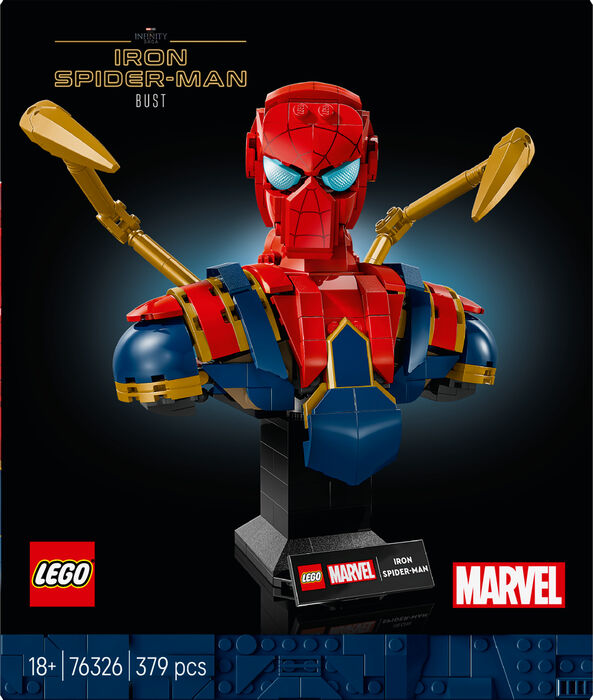 LEGO Iron Spider-Man Bust 76326