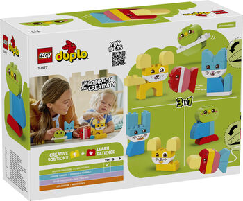 LEGO DUPLO My First 3-í-1 skapandi krúttleg gæludýr 10477