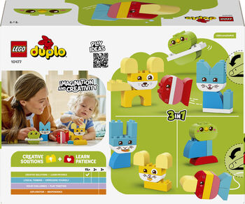 LEGO DUPLO My First 3-í-1 skapandi krúttleg gæludýr 10477