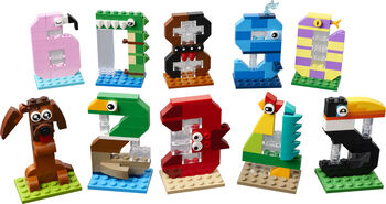 LEGO Afmælistölustafir 40807