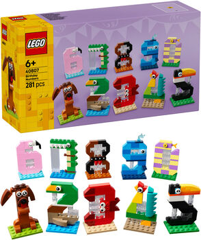 LEGO Afmælistölustafir 40807