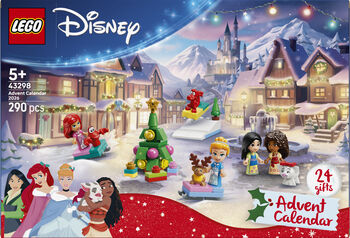 LEGO Disney Princess jóladagatal 2026 43298
