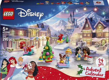 LEGO Disney Princess jóladagatal 2026 43298