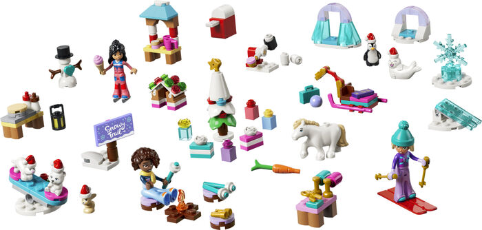 LEGO Friends jóladagatal 2026 42698