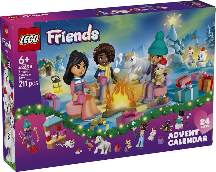 LEGO Friends jóladagatal 2026 42698